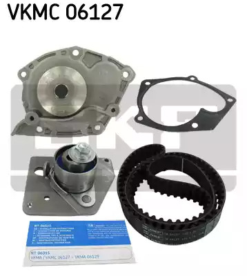 Комплект водяного насоса / зубчатого ремня SKF VKMC 06127 (VKMA 06127, VKN 1008, VKPC 85304)